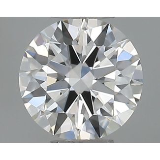 0.40 Carat Round G VS1 EX GIA Natural Diamond