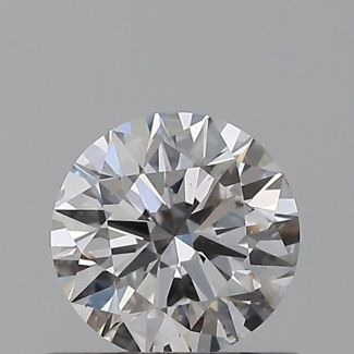 0.5 Carat Round E SI1 EX VG GIA Natural Diamond