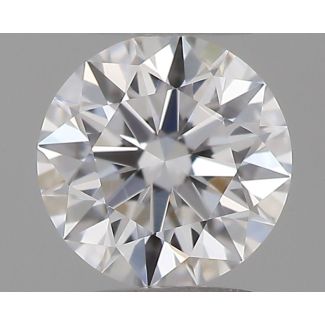 0.23 Carat Round D VVS1 EX GIA Natural Diamond