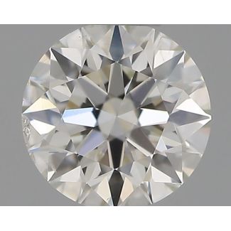 0.31 Carat Round H SI2 EX IGI Natural Diamond