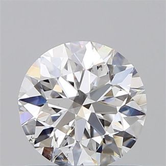 0.70 Carat Round D SI1 VG EX GIA Natural Diamond