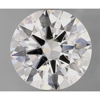 1.03 Carat Round F SI1 EX GIA Natural Diamond