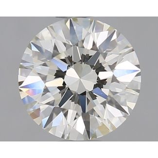 1.0 Carat Round H VVS1 EX IGI Natural Diamond