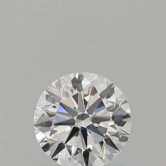 0.5 Carat Round E VVS1 VG EX GIA Natural Diamond