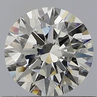 0.62 Carat Round E VVS1 EX GIA Natural Diamond