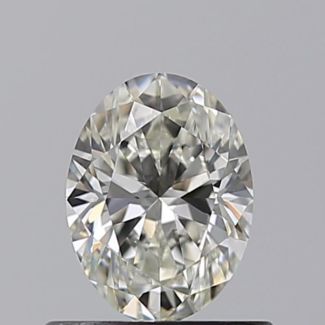 0.53 Carat Oval I VS1 - VG GIA Natural Diamond