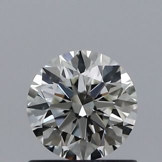 0.71 Carat Round J VS2 EX GIA Natural Diamond