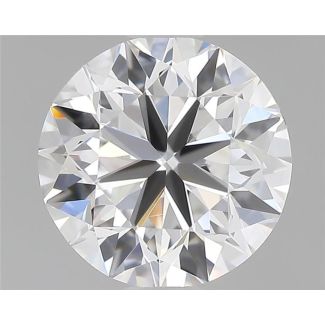 0.8 Carat Round D VVS2 VG EX GIA Natural Diamond