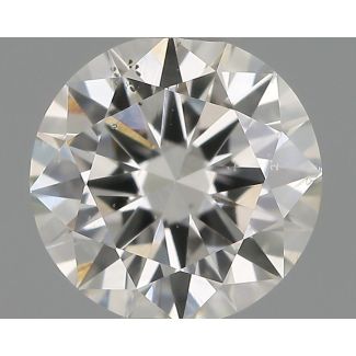 0.5 Carat Round F SI1 EX VG IGI Natural Diamond