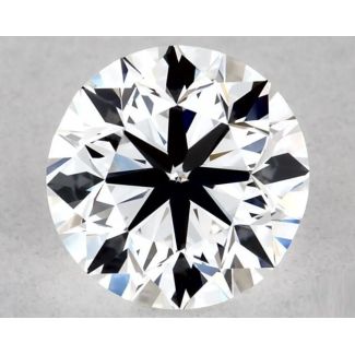 0.5 Carat Round D VVS2 VG EX GIA Natural Diamond