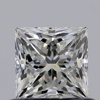 0.60 Carat Princess I VS1 - EX VG GIA Natural Diamond