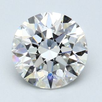 3.01 Carat Round H SI1 EX GIA Natural Diamond