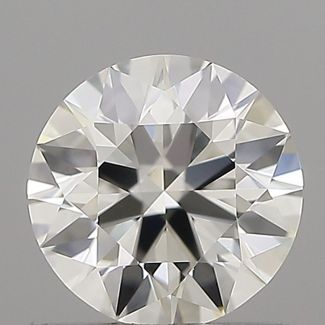 0.6 Carat Round H VVS2 EX IGI Natural Diamond