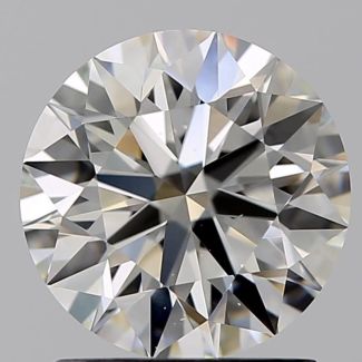 1.33 Carat Round H VS2 EX GIA Natural Diamond