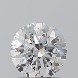 0.9 Carat Round F SI1 EX GIA Natural Diamond