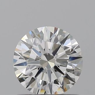 0.7 Carat Round H VS1 EX GIA Natural Diamond