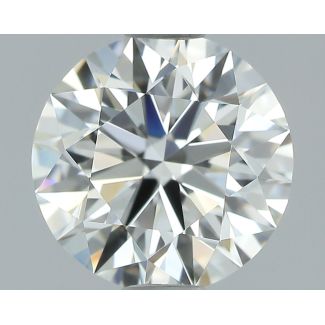 1.03 Carat Round H VVS2 EX GIA Natural Diamond