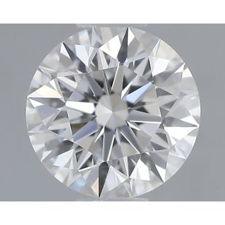 0.4 Carat Round F VS1 VG EX GIA Natural Diamond