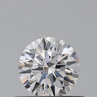 0.4 Carat Round D VS2 EX GIA Natural Diamond