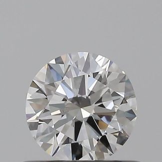 0.46 Carat Round E SI1 EX GIA Natural Diamond