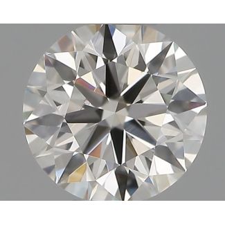 0.30 Carat Round H VVS2 EX VG IGI Natural Diamond