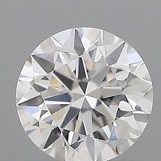 0.4 Carat Round F VS1 EX VG GIA Natural Diamond