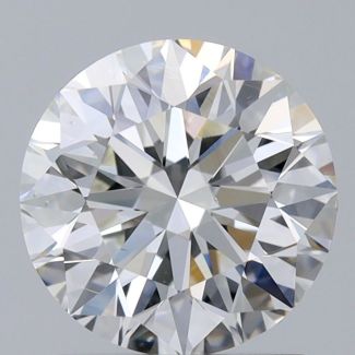 1.5 Carat Round H VS2 EX NONE Natural Diamond