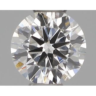 0.30 Carat Round D SI1 VG EX IGI Natural Diamond