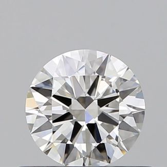 0.5 Carat Round G VVS2 EX VG GIA Natural Diamond