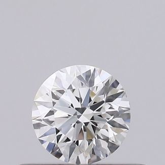 0.31 Carat Round F VS2 EX GIA Natural Diamond