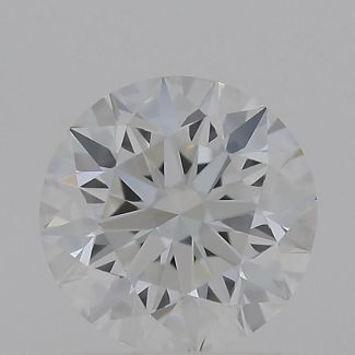 0.90 Carat Round F VVS1 EX GIA Natural Diamond