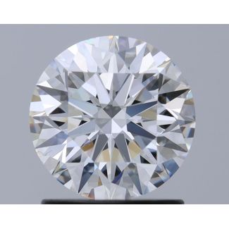 1.3 Carat Round F VS1 EX GIA Natural Diamond