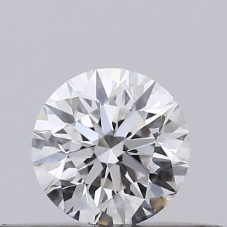 0.27 Carat Round E VS1 EX GIA Natural Diamond