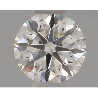 0.31 Carat Round G VS2 EX IGI Natural Diamond