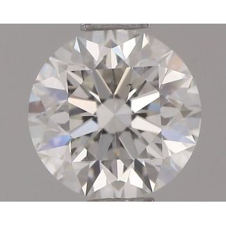 0.6 Carat Round H VS2 EX GIA Natural Diamond