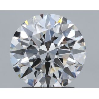 2.25 Carat Round F IF EX GIA Natural Diamond