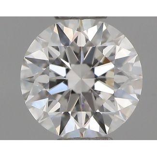 0.36 Carat Round G VVS1 EX GIA Natural Diamond