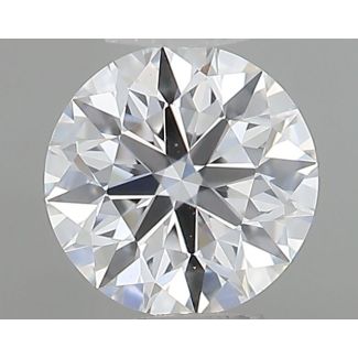 0.40 Carat Round D VS1 EX GIA Natural Diamond