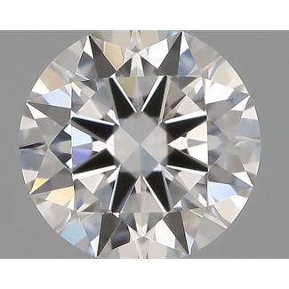 0.4 Carat Round G VVS1 EX GIA Natural Diamond