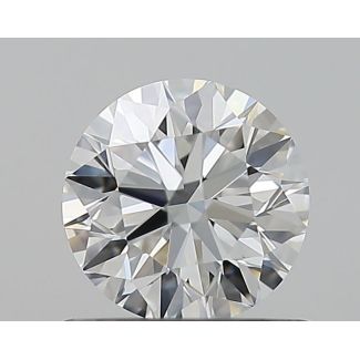 0.71 Carat Round G VS1 EX GIA Natural Diamond