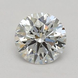 0.31 Carat Round E VVS1 EX GIA Natural Diamond