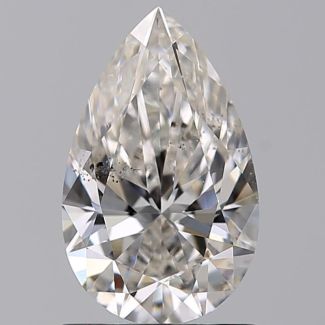 1.01 Carat Pear H SI2 - EX VG GIA Natural Diamond