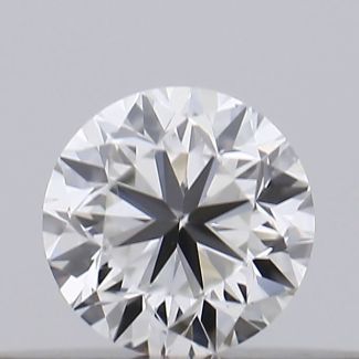 0.18 Carat Round F VS1 GD EX VG GIA Natural Diamond