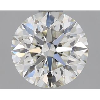 1.01 Carat Round H VVS2 EX IGI Natural Diamond