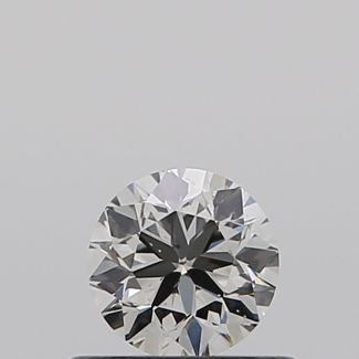 0.40 Carat Round J SI1 VG EX GIA Natural Diamond