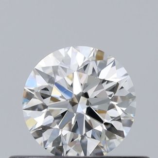 0.4 Carat Round G VVS1 EX VG GIA Natural Diamond