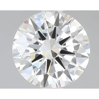 1.31 Carat Round H VVS1 EX GIA Natural Diamond