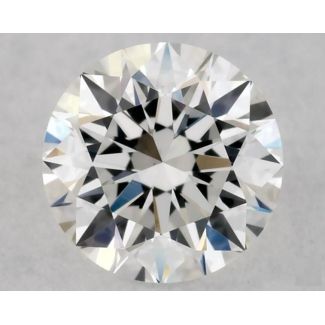 0.41 Carat Round F VS1 EX GIA Natural Diamond