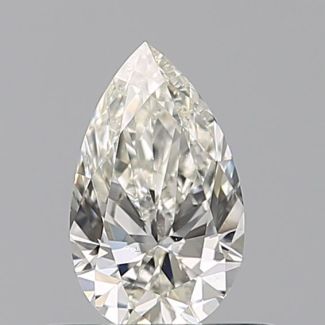 0.40 Carat Pear J VS2 - VG G GIA Natural Diamond