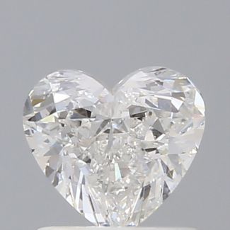 0.80 Carat Heart F SI1 - VG GIA Natural Diamond